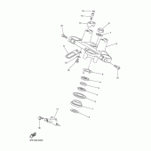Схема узла: Рулевой механизм Yamaha FZ6 FZ6 FAZER (ABS)