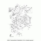 Схема вузла: Рама Yamaha XVS650 V-Star Custom with Flames