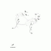 Схема узла: Пульт управления рулевой и Рычаг Yamaha YP250 X-MAX