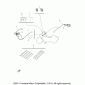 Схема узла: Audio equipment Yamaha XV1900 Stratoliner Deluxe