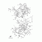Схема вузла: Картер двигуна Yamaha YZ250 YZ250
