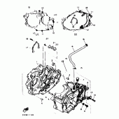 Схема узла: Картер двигателя Yamaha XTZ660 Tenere