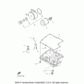Схема узла: Масляный фильтр Yamaha FZ1 FZ1