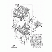 Схема вузла: Картер двигуна Yamaha MT09/MTN850 MT-09