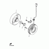 Схема вузла: Генератор Yamaha YZF-R6/YZF600 R6 RaceBase