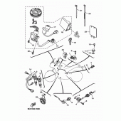 Схема вузла: Електроустаткування 2 Yamaha MT07/ MTT690 MT-07 Tracer