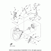 Схема узла: Фара Yamaha FZ6 FZ6R