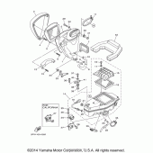 Схема вузла: Система впуску (2) Yamaha XV1700 Road Star Midnight Warrior