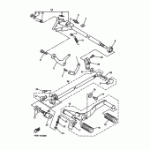 Схема узла: Вал переключения Yamaha XVZ1300 Royal Star Venture S