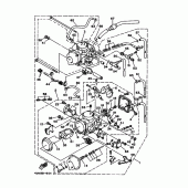 Схема узла: Карбюратор Yamaha TRX850