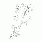 Схема узла: Рулевой механизм Yamaha XVS650 Drag Star Classic