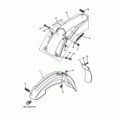 Схема узла: Крыло Yamaha YZ250 YZ250
