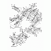 Схема вузла: Бічна кришка Yamaha MTN320 MT-03 (ABS)