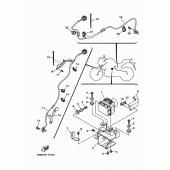 Схема вузла: Електроустаткування 3 Yamaha MTN320 MT-03 (ABS)