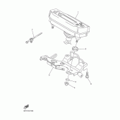 Схема вузла: Панель приладів Yamaha WR250 WR250X