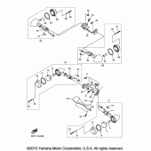 Схема вузла: Поворотники Yamaha XVS950 V-Star