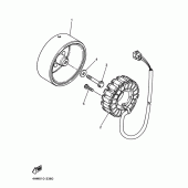 Схема вузла: Генератор Yamaha XJR400