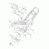 Схема вузла: Рама Yamaha YZF-R1 R1