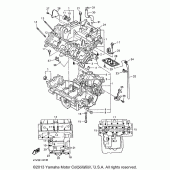 Схема вузла: Картер двигуна Yamaha YZF600R Thundercat