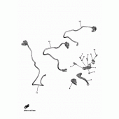 Схема узла: Пульт управления рулевой и Рычаг Yamaha YZ450F YZ450F