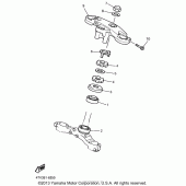 Схема узла: Рулевой механизм Yamaha YZF600R Thundercat