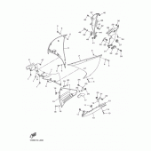 Схема вузла: Капот двигуна та паливо Yamaha YZF-R1 R1 RaceBase