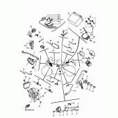 Схема вузла: Електроустаткування 2 Yamaha YZF-R1 R1