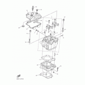 Схема вузла: Циліндр Yamaha YZ250 YZ250FX