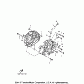 Схема вузла: Картер двигуна Yamaha TTR230 TT-R230