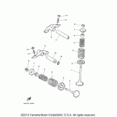 Схема вузла: Клапан Yamaha TTR230 TT-R230