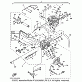 Схема вузла: Карбюратор Yamaha XVS650 V-Star Custom
