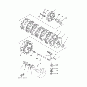 Схема вузла: Embrayage Yamaha TT250R TT-R