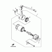 Схема вузла: Електричний стартер Yamaha TT-R250 TT-R250
