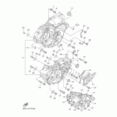 Схема вузла: Картер двигуна Yamaha WR450F
