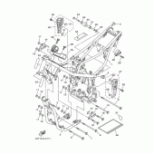 Схема узла: Рама Yamaha XG250 TRICKER