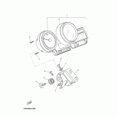 Схема вузла: Панель приладів Yamaha MT03 MT-03