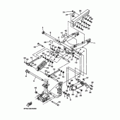 Схема узла: Задний рычаг и Подвеска Yamaha XV1700 Road Star Warrior