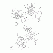 Схема узла: Крышки картера 1 Yamaha YZF-R1 R1