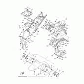 Схема узла: Крыло Yamaha MTN250 MT-25
