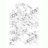 Схема вузла: Поворотники 1 Yamaha XVS400 Drag Star Classic