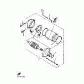 Схема узла: Стартер электрический Yamaha XVZ1300 Royal Star