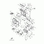 Схема вузла: Впускна система Yamaha XP500 T-MAX