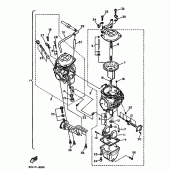 Схема узла: Карбюратор Yamaha XV1100 Virago