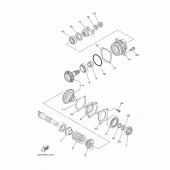 Схема вузла: Проміжна передача Yamaha XTZ1200 Super Tenere