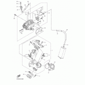 Схема вузла: Впускна система 1 Yamaha XVS950 XV950 R-Spec