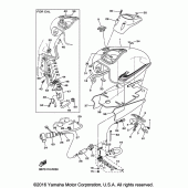 Схема вузла: Паливний бак Yamaha XVS650 V-Star Custom