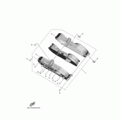 Схема узла: Панель приборов Yamaha XP530 T-MAX