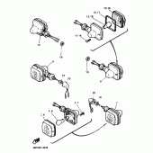 Схема узла: Поворотники Yamaha XTZ660 Tenere