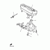Схема вузла: Панель приладів Yamaha WR250 WR250R