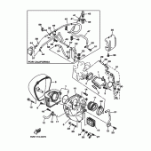 Схема узла: Впускная система Yamaha XV1700 Road Star